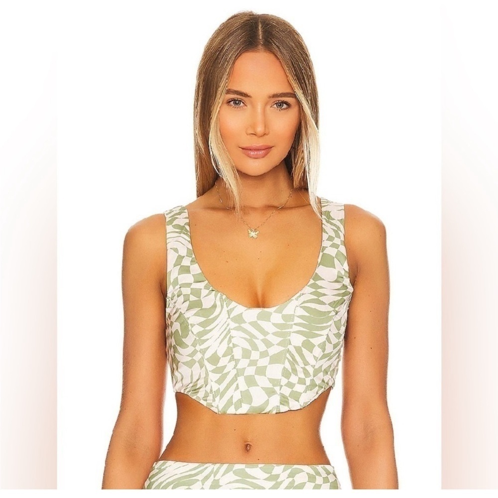 NWT For Love & Lemons "Nomi" Top Size Small - Picture 4 of 6
